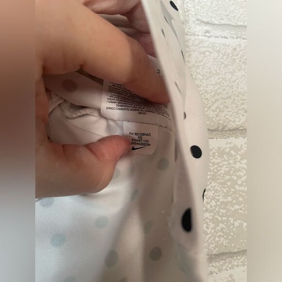 Nike Dri-Fit Skort Pickleball Tennis Golf Women's size XS Polka Dots - Picture 3 of 6